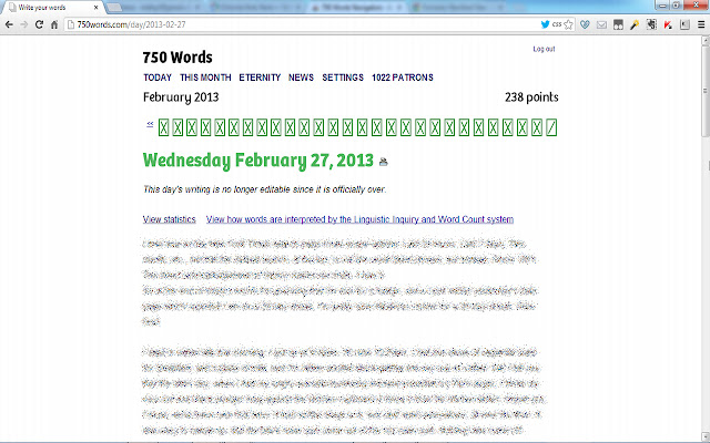 750 Words Navigation from Chrome web store to be run with OffiDocs Chromium online 750 Words Navigation from Chrome web store to be run with OffiDocs Chromium online