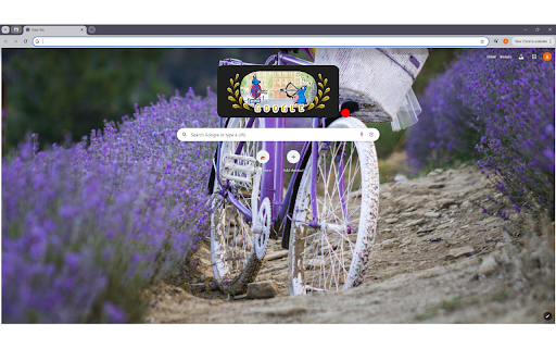 A Bicycle in a Lavender Field from Chrome web store to be run with OffiDocs Chromium online A Bicycle in a Lavender Field from Chrome web store to be run with OffiDocs Chromium online