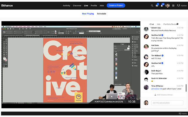 Adobe Live on Behance from Chrome web store to be run with OffiDocs Chromium online Adobe Live on Behance from Chrome web store to be run with OffiDocs Chromium online