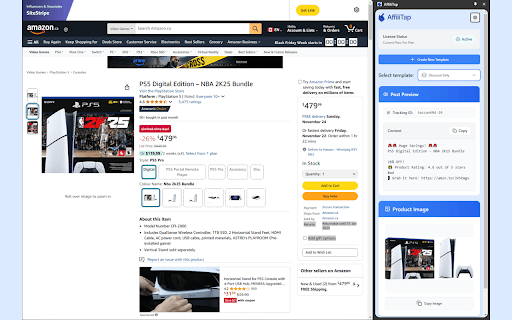 AffiliTap from Chrome web store to be run with OffiDocs Chromium online AffiliTap from Chrome web store to be run with OffiDocs Chromium online
