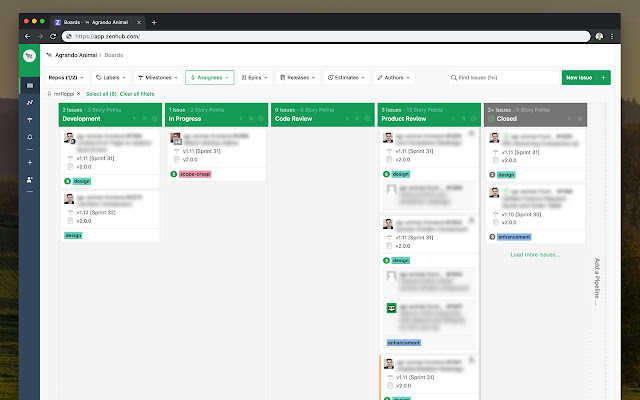 Agrando Zenhub Theme from Chrome web store to be run with OffiDocs Chromium online Agrando Zenhub Theme from Chrome web store to be run with OffiDocs Chromium online