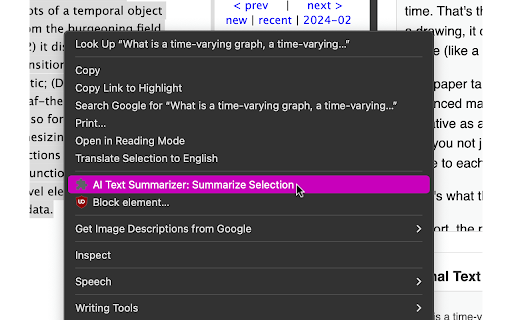 AI Text Summarizer from Chrome web store to be run with OffiDocs Chromium online AI Text Summarizer from Chrome web store to be run with OffiDocs Chromium online