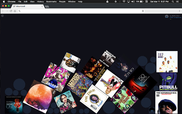 Albumized! from Chrome web store to be run with OffiDocs Chromium online Albumized! from Chrome web store to be run with OffiDocs Chromium online