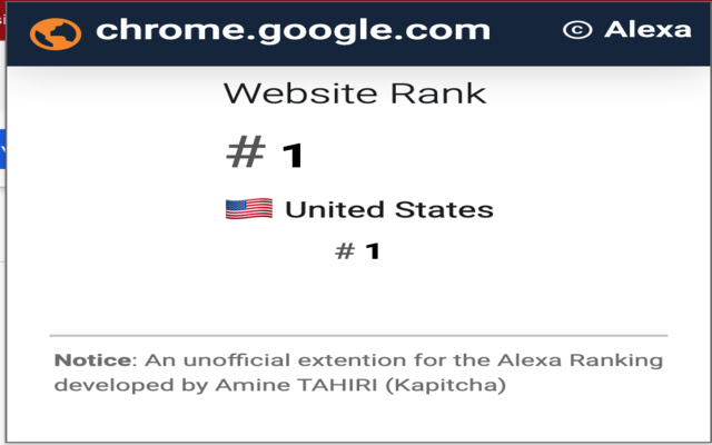 AlexaRanking from Chrome web store to be run with OffiDocs Chromium online AlexaRanking from Chrome web store to be run with OffiDocs Chromium online