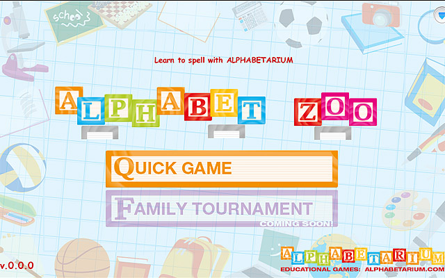 Alphabet ZOO from Chrome web store to be run with OffiDocs Chromium online Alphabet ZOO from Chrome web store to be run with OffiDocs Chromium online