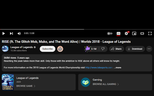 Always Like You Youtube from Chrome web store to be run with OffiDocs Chromium online Always Like You Youtube from Chrome web store to be run with OffiDocs Chromium online