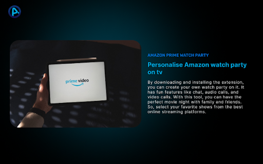 Amazon Party from Chrome web store to be run with OffiDocs Chromium online Amazon Party from Chrome web store to be run with OffiDocs Chromium online