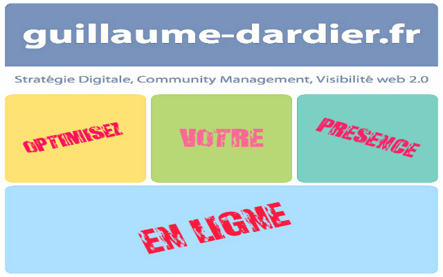Application du Blog Guillaume Dardier from Chrome web store to be run with OffiDocs Chromium online Application du Blog Guillaume Dardier from Chrome web store to be run with OffiDocs Chromium online