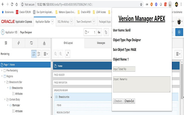 Application Express Version Manager from Chrome web store to be run with OffiDocs Chromium online Application Express Version Manager from Chrome web store to be run with OffiDocs Chromium online