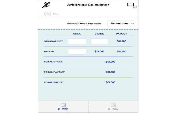 Arbitrage Calculator from Chrome web store to be run with OffiDocs Chromium online Arbitrage Calculator from Chrome web store to be run with OffiDocs Chromium online