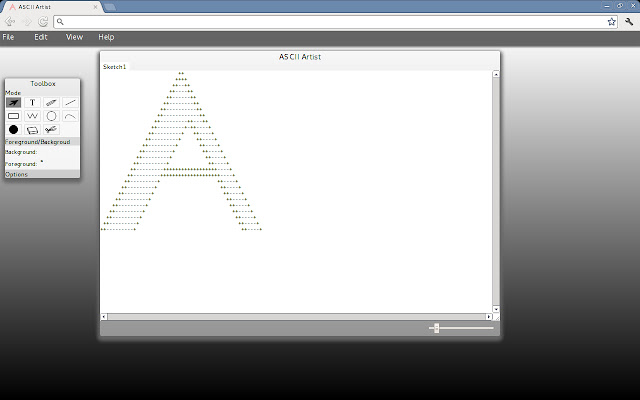 ASCII Artist from Chrome web store to be run with OffiDocs Chromium online ASCII Artist from Chrome web store to be run with OffiDocs Chromium online