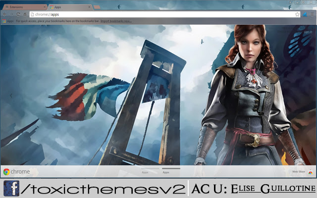 Assassins Creed Unity Elise Guillotine from Chrome web store to be run with OffiDocs Chromium online Assassins Creed Unity Elise Guillotine from Chrome web store to be run with OffiDocs Chromium online
