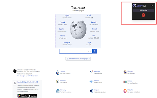 AssureQA Recorder from Chrome web store to be run with OffiDocs Chromium online AssureQA Recorder from Chrome web store to be run with OffiDocs Chromium online