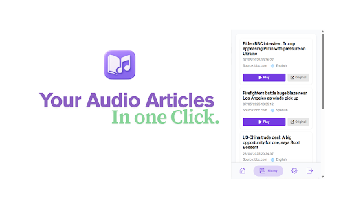 AudioBrief from Chrome web store to be run with OffiDocs Chromium online AudioBrief from Chrome web store to be run with OffiDocs Chromium online