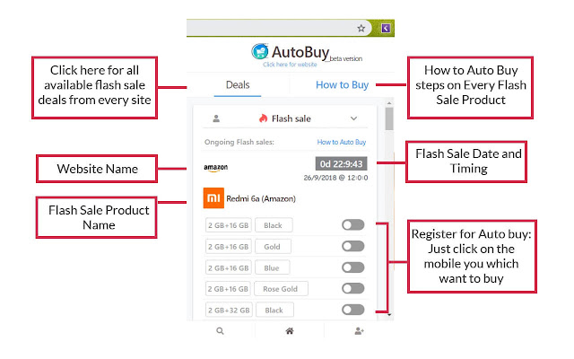 AutoBuy Flash Sales, Deals, and Coupons from Chrome web store to be run with OffiDocs Chromium online AutoBuy Flash Sales, Deals, and Coupons from Chrome web store to be run with OffiDocs Chromium online