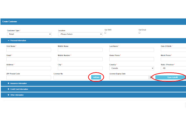 Autofill Customer from Chrome web store to be run with OffiDocs Chromium online Autofill Customer from Chrome web store to be run with OffiDocs Chromium online