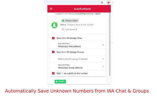 autoKontacts Auto Contacts Saver for Messenger from Chrome web store to be run with OffiDocs Chromium online autoKontacts Auto Contacts Saver for Messenger from Chrome web store to be run with OffiDocs Chromium online