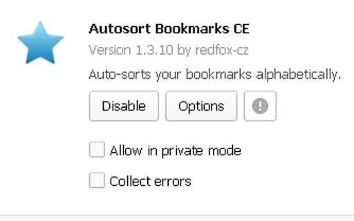 Autosort Bookmarks CE from Chrome web store to be run with OffiDocs Chromium online Autosort Bookmarks CE from Chrome web store to be run with OffiDocs Chromium online