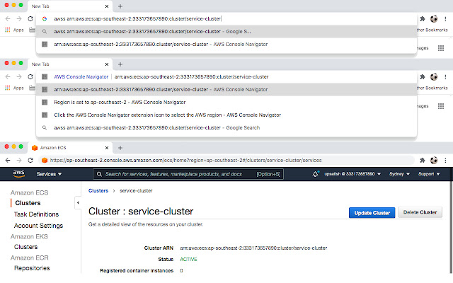 AWS Console Navigator from Chrome web store to be run with OffiDocs Chromium online AWS Console Navigator from Chrome web store to be run with OffiDocs Chromium online
