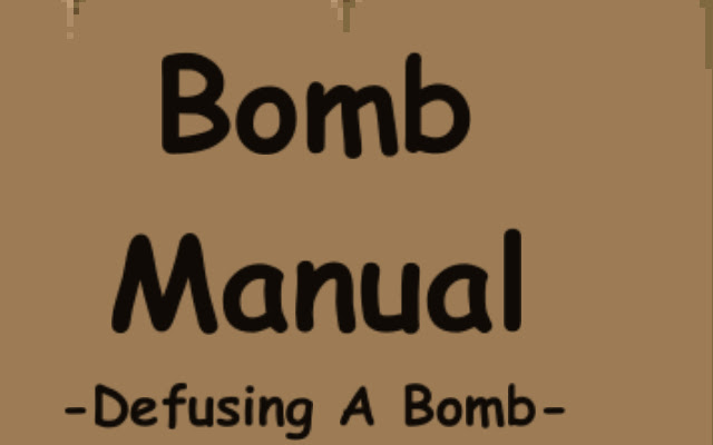 B0mb Defusal Simulator 9000 Manual from Chrome web store to be run with OffiDocs Chromium online B0mb Defusal Simulator 9000 Manual from Chrome web store to be run with OffiDocs Chromium online