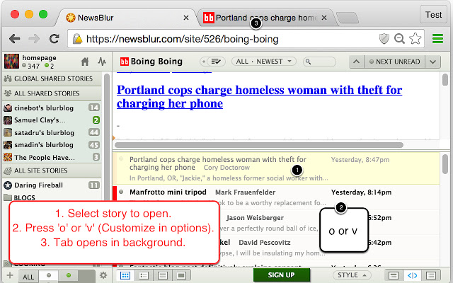 Background Tab for NewsBlur from Chrome web store to be run with OffiDocs Chromium online Background Tab for NewsBlur from Chrome web store to be run with OffiDocs Chromium online