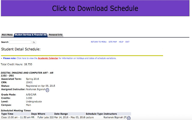 Banner Web Calendar Exporter (WPI) from Chrome web store to be run with OffiDocs Chromium online Banner Web Calendar Exporter (WPI) from Chrome web store to be run with OffiDocs Chromium online