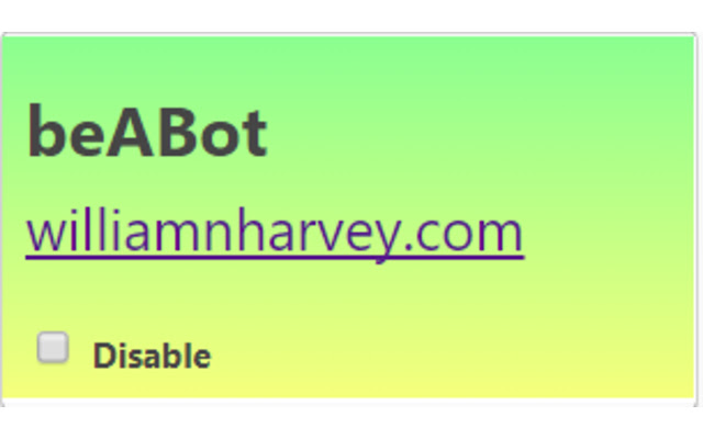 beABot from Chrome web store to be run with OffiDocs Chromium online beABot from Chrome web store to be run with OffiDocs Chromium online