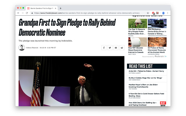 Bernie Sanders to Grandpa from Chrome web store to be run with OffiDocs Chromium online Bernie Sanders to Grandpa from Chrome web store to be run with OffiDocs Chromium online