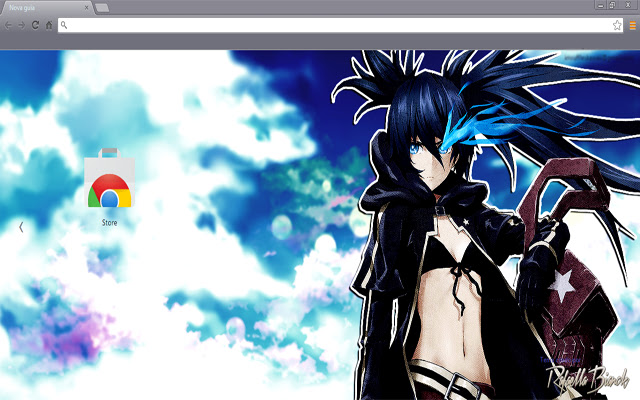 Black Rock Shooter Theme from Chrome web store to be run with OffiDocs Chromium online Black Rock Shooter Theme from Chrome web store to be run with OffiDocs Chromium online
