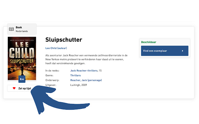 Boekreviews voor bibliotheek.be from Chrome web store to be run with OffiDocs Chromium online Boekreviews voor bibliotheek.be from Chrome web store to be run with OffiDocs Chromium online