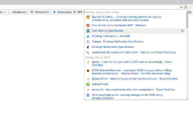 Bookmarks by Date from Chrome web store to be run with OffiDocs Chromium online Bookmarks by Date from Chrome web store to be run with OffiDocs Chromium online