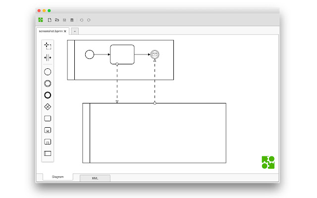 bpmn.io from Chrome web store to be run with OffiDocs Chromium online bpmn.io from Chrome web store to be run with OffiDocs Chromium online