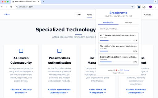 Breadcrumb from Chrome web store to be run with OffiDocs Chromium online Breadcrumb from Chrome web store to be run with OffiDocs Chromium online