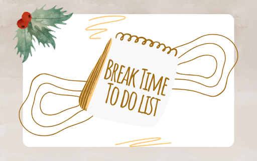 Break Time To Do List from Chrome web store to be run with OffiDocs Chromium online Break Time To Do List from Chrome web store to be run with OffiDocs Chromium online