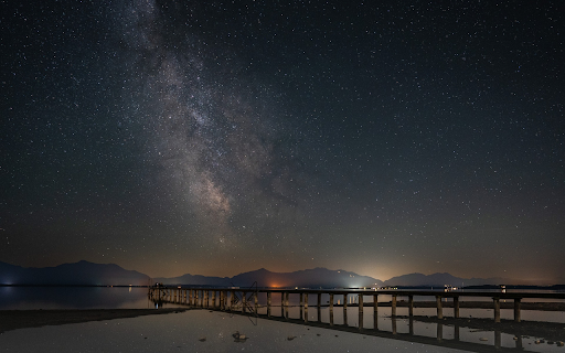 Bridge across the sea at night from Chrome web store to be run with OffiDocs Chromium online Bridge across the sea at night from Chrome web store to be run with OffiDocs Chromium online