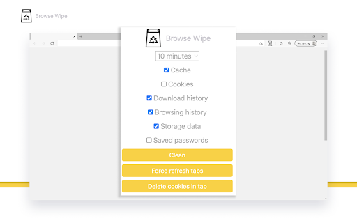 Browse Wipe from Chrome web store to be run with OffiDocs Chromium online Browse Wipe from Chrome web store to be run with OffiDocs Chromium online