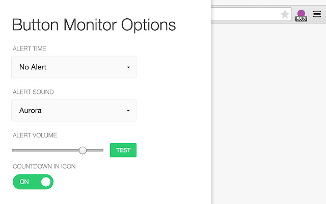 Button Monitor from Chrome web store to be run with OffiDocs Chromium online Button Monitor from Chrome web store to be run with OffiDocs Chromium online