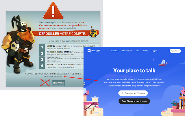 Bypass Ankamas warning message from Chrome web store to be run with OffiDocs Chromium online Bypass Ankamas warning message from Chrome web store to be run with OffiDocs Chromium online