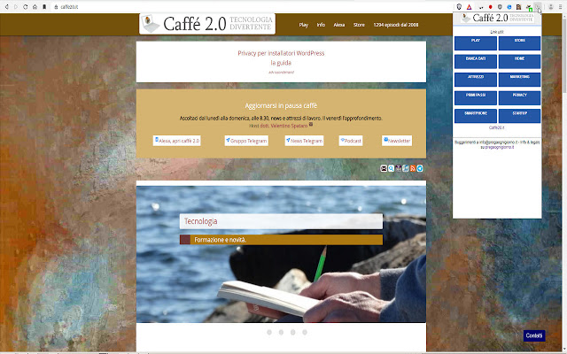 Caffe20.it from Chrome web store to be run with OffiDocs Chromium online Caffe20.it from Chrome web store to be run with OffiDocs Chromium online