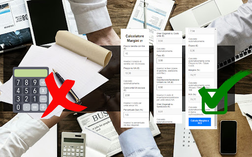 CALCOLATORE MARGINI E COMMERCE from Chrome web store to be run with OffiDocs Chromium online CALCOLATORE MARGINI E COMMERCE from Chrome web store to be run with OffiDocs Chromium online