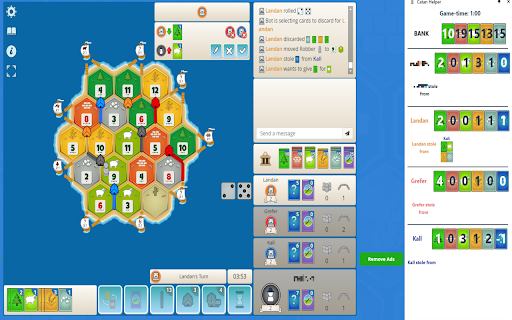 Catan Helper from Chrome web store to be run with OffiDocs Chromium online Catan Helper from Chrome web store to be run with OffiDocs Chromium online