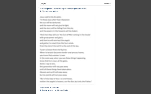 Catholic Readings Helper from Chrome web store to be run with OffiDocs Chromium online Catholic Readings Helper from Chrome web store to be run with OffiDocs Chromium online