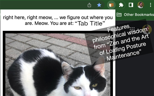 Catloaf, where are we? from Chrome web store to be run with OffiDocs Chromium online Catloaf, where are we? from Chrome web store to be run with OffiDocs Chromium online