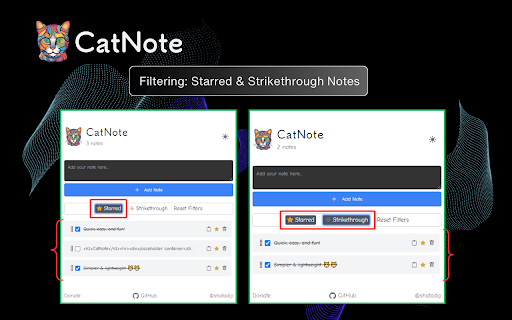 cat note from Chrome web store to be run with OffiDocs Chromium online cat note from Chrome web store to be run with OffiDocs Chromium online