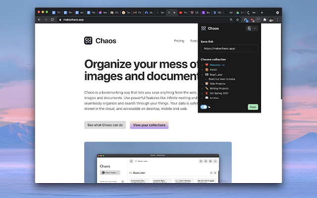 Chaos Web Clipper from Chrome web store to be run with OffiDocs Chromium online Chaos Web Clipper from Chrome web store to be run with OffiDocs Chromium online