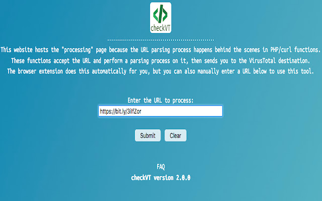 checkVT from Chrome web store to be run with OffiDocs Chromium online checkVT from Chrome web store to be run with OffiDocs Chromium online