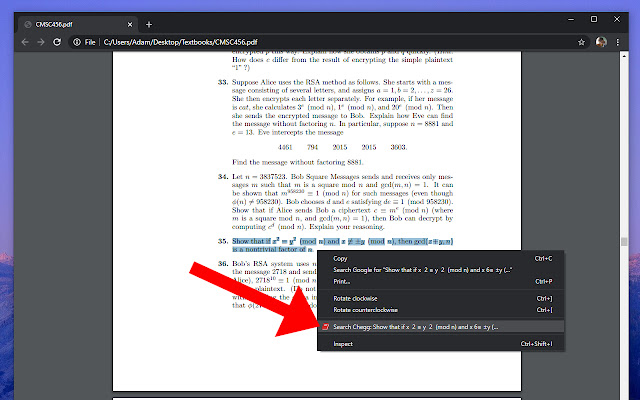 Chegg Search from Chrome web store to be run with OffiDocs Chromium online Chegg Search from Chrome web store to be run with OffiDocs Chromium online
