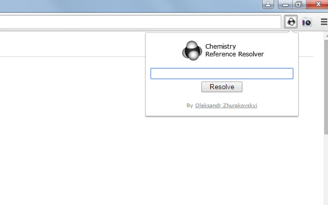 Chemistry Reference Resolver from Chrome web store to be run with OffiDocs Chromium online Chemistry Reference Resolver from Chrome web store to be run with OffiDocs Chromium online