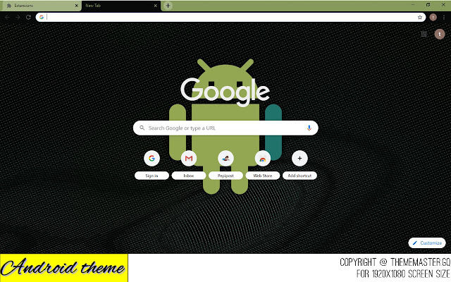 Chrome theme for android lovers from Chrome web store to be run with OffiDocs Chromium online Chrome theme for android lovers from Chrome web store to be run with OffiDocs Chromium online