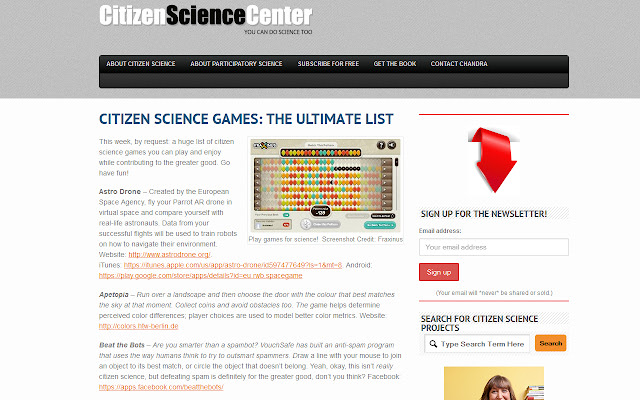 Citizen Science Center from Chrome web store to be run with OffiDocs Chromium online Citizen Science Center from Chrome web store to be run with OffiDocs Chromium online